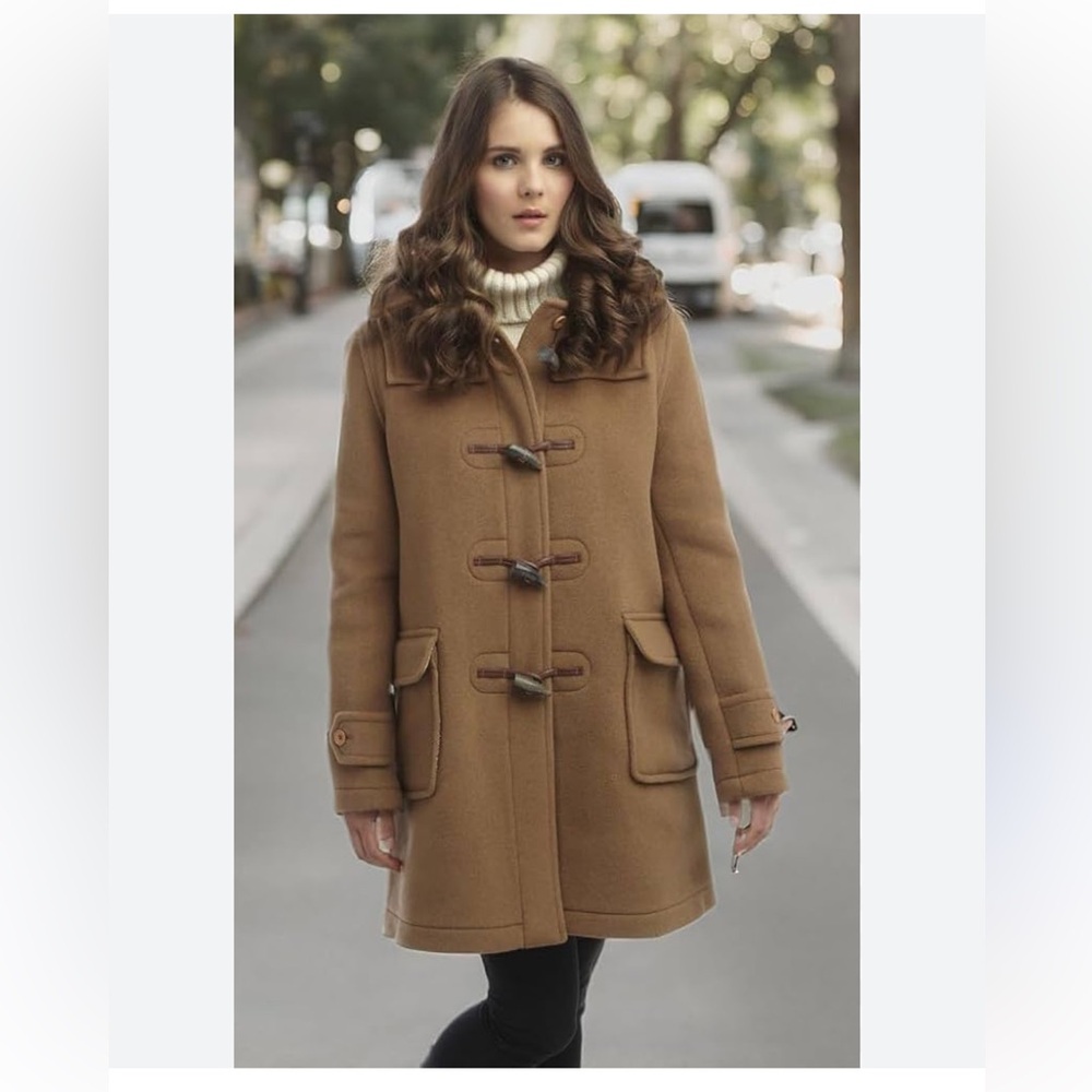 Amazing Vintage English Original Glover Duffle Coat Size:US 12 -fits smaller
EUC